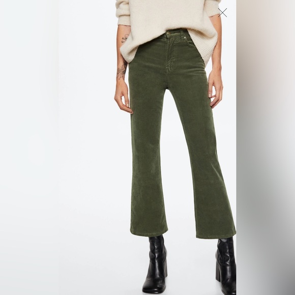 Mango NWT Corduroy Boot Cut - Picture 1 of 4